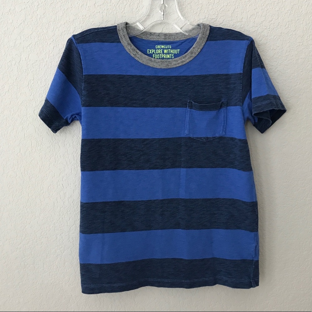 Crewcuts Boys Stripe T-shirt Size 10